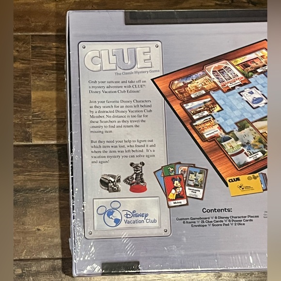 ✨ Rare NEW 2015 CLUE DISNEY VACATION CLUB ✨ - Picture 5 of 5